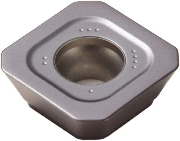 Seco - SEMX1505 MD20 Grade MP3000 Carbide Milling Insert - TiAlN Finish, 0.219" Thick, 5/8" Inscribed Circle - Eagle Tool & Supply