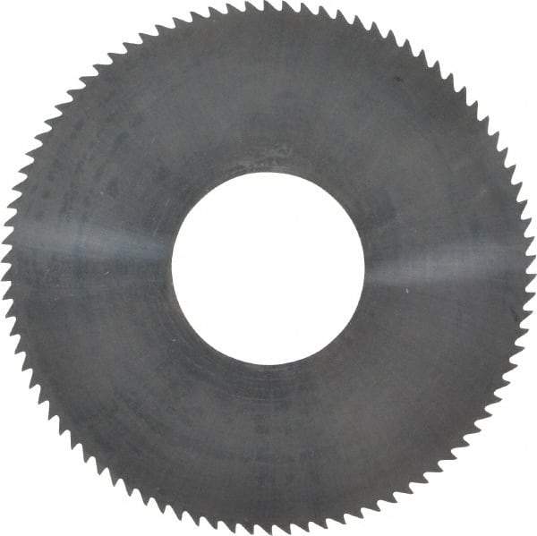 Made in USA - 1-3/4" Diam x 0.01" Blade Thickness x 5/8" Arbor Hole Diam, 90 Tooth Slitting and Slotting Saw - Arbor Connection, Solid Carbide, Concave Ground - Eagle Tool & Supply