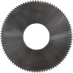 Made in USA - 1-3/4" Diam x 0.016" Blade Thickness x 5/8" Arbor Hole Diam, 90 Tooth Slitting and Slotting Saw - Arbor Connection, Solid Carbide, Concave Ground - Eagle Tool & Supply