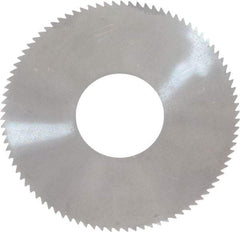 Made in USA - 1-3/4" Diam x 0.025" Blade Thickness x 5/8" Arbor Hole Diam, 90 Tooth Slitting and Slotting Saw - Arbor Connection, Solid Carbide, Concave Ground - Eagle Tool & Supply