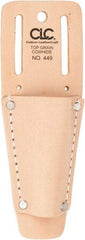 CLC - 1 Pocket Knife Holster - Leather, Tan - Eagle Tool & Supply