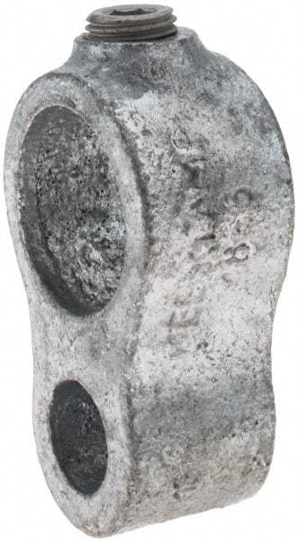 Kee - 3/4" Pipe, Malleable Iron Gate Hinge Fitting - Galvanized Finish - Eagle Tool & Supply