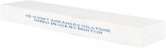 Norton - 8" Long x 2" Wide x 3" Thick, Novaculite Sharpening Stone - Rectangle, Extra Fine Grade - Eagle Tool & Supply