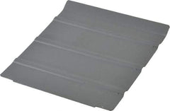 Vidmar - Tool Box Steel Drawer Divider - 3-1/2" Wide x 3-7/8" Deep x 4-1/2" High, Gray, For Vidmar Cabinets - Eagle Tool & Supply