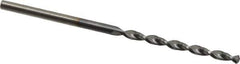 Chicago-Latrobe - #44 135° High Speed Steel Jobber Drill - TiCN Finish, Right Hand Cut, Parabolic Flute, Straight Shank, 2-1/8" OAL, Notched Point - Eagle Tool & Supply