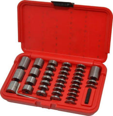 SPI - 36 Piece, 0.05 to 1", Steel Spacer Block Set - Round, 0.0001" Tolerance - Eagle Tool & Supply