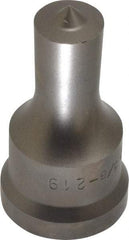 Cleveland Steel Tool - 5/8 Inch Diameter Round Ironworker Punch - 1-1/16 Inch Body Diameter, 1-7/32 Inch Head Diameter, 2-1/8 Inch Overall Length - Eagle Tool & Supply