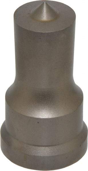 Cleveland Steel Tool - 15/16 Inch Diameter Round Ironworker Punch - 1-7/32 Inch Body Diameter, 1-3/8 Inch Head Diameter, 2-3/8 Inch Overall Length - Eagle Tool & Supply