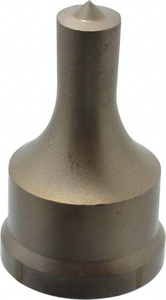 Cleveland Steel Tool - 5/8 Inch Diameter Round Ironworker Punch - 1-17/32 Inch Body Diameter, 1-11/16 Inch Head Diameter, 2-11/16 Inch Overall Length - Eagle Tool & Supply