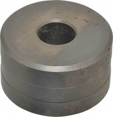 Cleveland Steel Tool - 15/32 Inch Diameter Round Ironworker Die - 1-13/16 Inch Head Diameter, 1-1/8 Inch Head Height - Eagle Tool & Supply