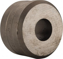 Cleveland Steel Tool - 11/16 Inch Diameter Round Ironworker Die - 1-13/16 Inch Head Diameter, 1-1/8 Inch Head Height - Eagle Tool & Supply