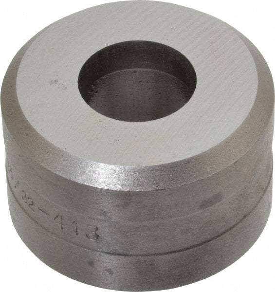 Cleveland Steel Tool - 25/32 Inch Diameter Round Ironworker Die - 1-13/16 Inch Head Diameter, 1-1/8 Inch Head Height - Eagle Tool & Supply