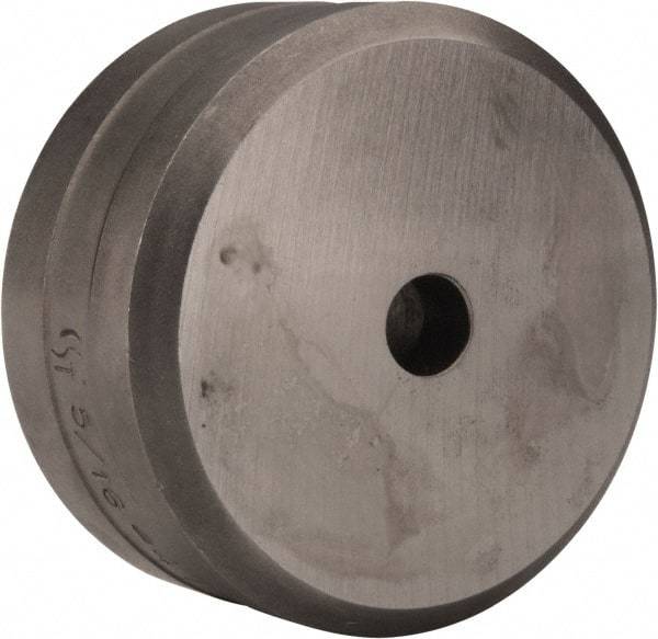 Cleveland Steel Tool - 5/16 Inch Diameter Round Ironworker Die - 2 Inch Head Diameter, 1 Inch Head Height - Eagle Tool & Supply