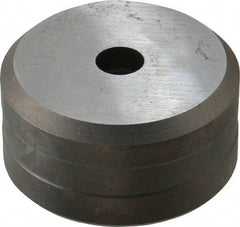 Cleveland Steel Tool - 13/32 Inch Diameter Round Ironworker Die - 2 Inch Head Diameter, 1 Inch Head Height - Eagle Tool & Supply