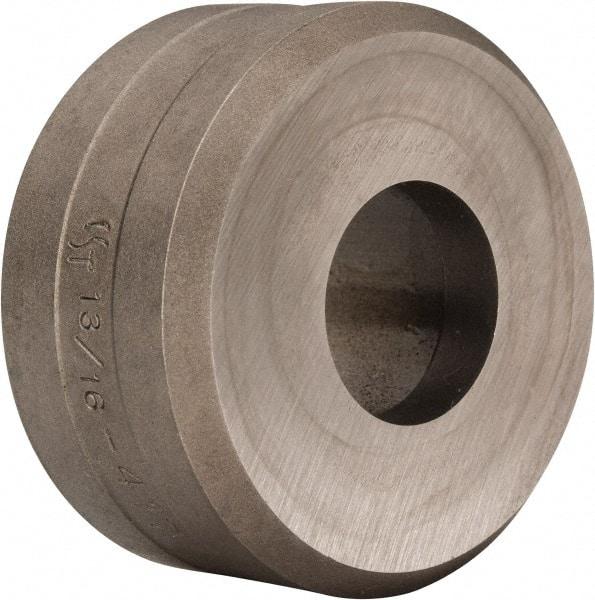 Cleveland Steel Tool - 13/16 Inch Diameter Round Ironworker Die - 2 Inch Head Diameter, 1 Inch Head Height - Eagle Tool & Supply