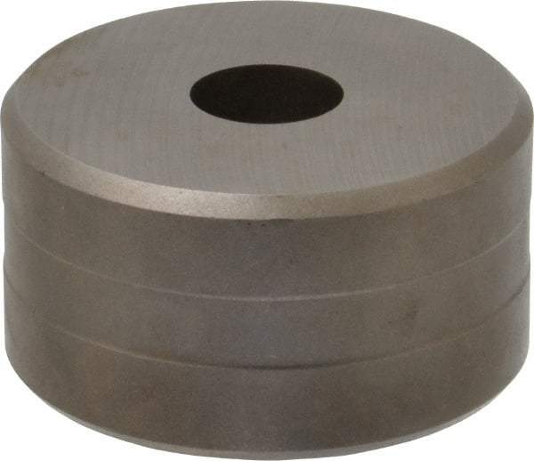 Cleveland Steel Tool - 11/16 Inch Diameter Round Ironworker Die - 2-3/8 Inch Head Diameter, 1-1/4 Inch Head Height - Eagle Tool & Supply