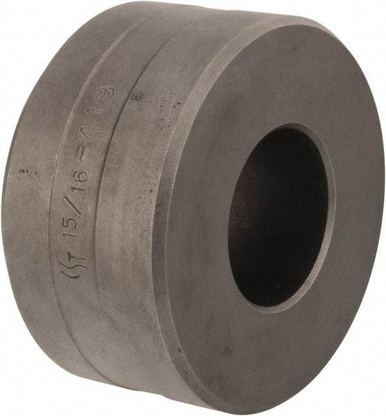 Cleveland Steel Tool - 15/16 Inch Diameter Round Ironworker Die - 2-3/8 Inch Head Diameter, 1-1/4 Inch Head Height - Eagle Tool & Supply