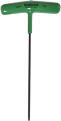 Bondhus - T10 Standard Torx Key - T-Handle Cushion Grip, Protanium High Torque Steel - Eagle Tool & Supply