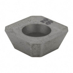 Iscar - SEHT43 Grade IC28 Carbide Milling Insert - Uncoated, 0.1874" Thick, 1/2" Inscribed Circle - Eagle Tool & Supply