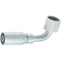 Eaton - Steel Hydraulic Hose Swivel - -6 Hose Size, 3/8" Hose Diam - Eagle Tool & Supply