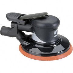 Dynabrade - 12,000 OPM, 18 CFM Air Consumption, Palm Air Orbital Sander - Round Pad, 1/4 NPT Inlet - Eagle Tool & Supply