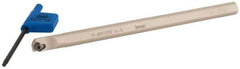 Iscar - 0.275" Min Bore Diam, 4" OAL, 1/4" Shank Diam, S-SWUB Indexable Boring Bar - WB.. 520L Insert, Screw or Clamp Holding Method - Eagle Tool & Supply