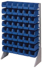Akro-Mils - 250 Lb Capacity, 14-1/2" Deep x 36" Wide x 53" High, Steel Pick Rack - 1 Side - Eagle Tool & Supply