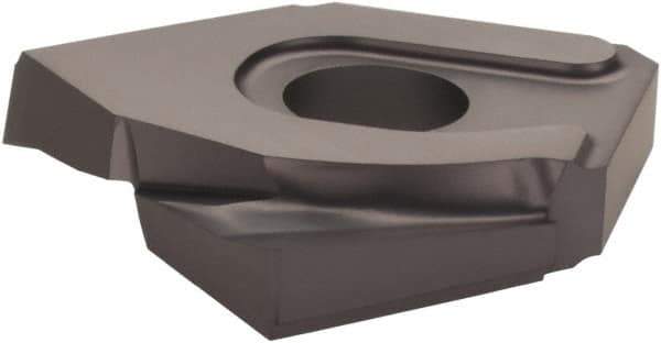 Iscar - HCCD1.0-R.031 QF Grade IC908 Carbide Milling Insert - TiAlN Finish, 0.213" Thick, 0.031" Corner Radius - Eagle Tool & Supply