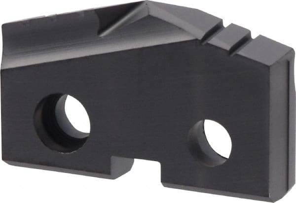 Allied Machine and Engineering - 1-1/16" Diam x 3/16" Thick, Seat Code 2, 90° Included Angle Spade Drill Insert - TiAlN Coated, Cobalt, Series T-A - Eagle Tool & Supply