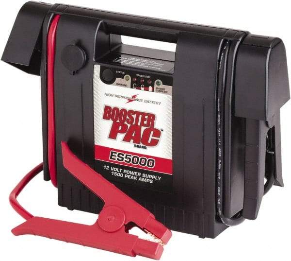 Solar - 12 VDC Jump Starter - 1,500 Peak Amps/400 Crank Amps - Eagle Tool & Supply