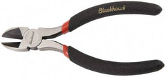 Blackhawk by Proto - 6-1/2" OAL, 10 AWG Capacity, Diagonal Cutter - 13/16" Jaw Length x 7/8" Jaw Width, Cushion Grip Handle - Eagle Tool & Supply