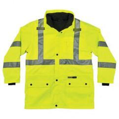 8385 3XL LIME 4-IN-1 JACKET - Eagle Tool & Supply