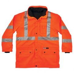 8385 XL ORANGE 4-IN-1 JACKET - Eagle Tool & Supply