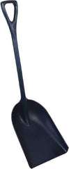 Remco - 17-1/8" High Square Plastic Shovel - 27" Long D-Grip Handle - Eagle Tool & Supply