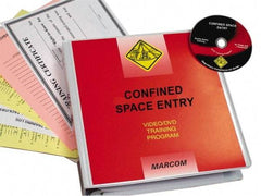 Marcom - Confined Space Entry, Multimedia Training Kit - 19 Minute Run Time DVD, English and Spanish - Eagle Tool & Supply