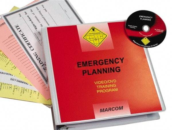 Marcom - Emergency Planning, Multimedia Training Kit - DVD, English - Eagle Tool & Supply