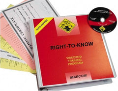 Marcom - Right to Know for Auto Service Facilities, Multimedia Training Kit - 21 Minute Run Time DVD, English and Spanish - Eagle Tool & Supply