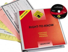 Marcom - Right to Know for Healthcare Facilities, Multimedia Training Kit - 21 Minute Run Time DVD, English and Spanish - Eagle Tool & Supply