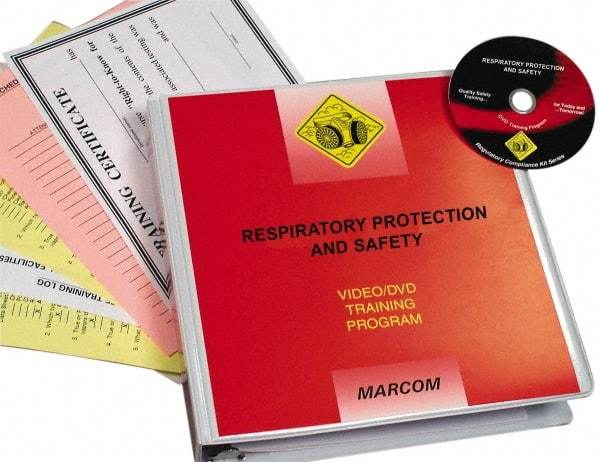 Marcom - Respiratory Protection and Safety, Multimedia Training Kit - DVD, English - Eagle Tool & Supply