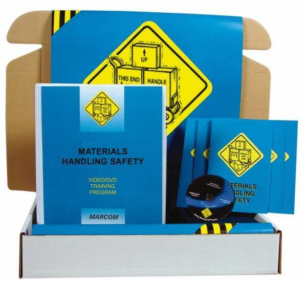 Marcom - Materials Handling Safety, Multimedia Training Kit - 14 Minute Run Time DVD, English and Spanish - Eagle Tool & Supply