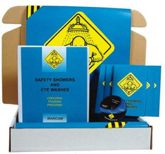 Marcom - Safety Showers and Eye Washes, Multimedia Training Kit - 12 Minute Run Time DVD, English and Spanish - Eagle Tool & Supply