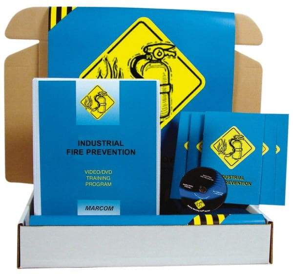 Marcom - Industrial Fire Prevention, Multimedia Training Kit - 22 Minute Run Time DVD, English and Spanish - Eagle Tool & Supply