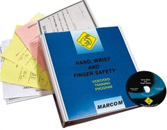 Marcom - Hand, Wrist and Finger Safety, Multimedia Training Kit - 12 Minute Run Time DVD, English and Spanish - Eagle Tool & Supply