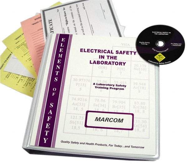 Marcom - Electrical Safety in the Laboratory, Multimedia Training Kit - DVD, English - Eagle Tool & Supply