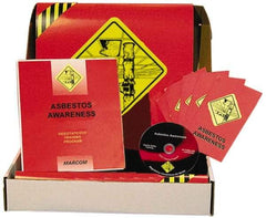 Marcom - Asbestos Awareness, Multimedia Training Kit - 14 Minute Run Time DVD, English and Spanish - Eagle Tool & Supply