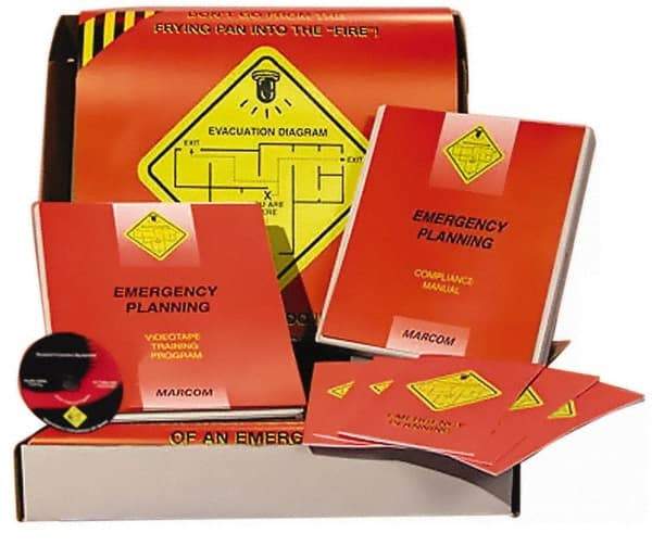 Marcom - Emergency Planning, Multimedia Training Kit - DVD, English - Eagle Tool & Supply