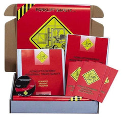 Marcom - Forklift, Powered Industrial Truck Safety, Multimedia Training Kit - 28 Minute Run Time DVD, English and Spanish - Eagle Tool & Supply