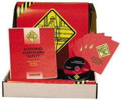 Marcom - Suspended Scaffolding Safety, Multimedia Training Kit - 20 Minute Run Time DVD, English and Spanish - Eagle Tool & Supply