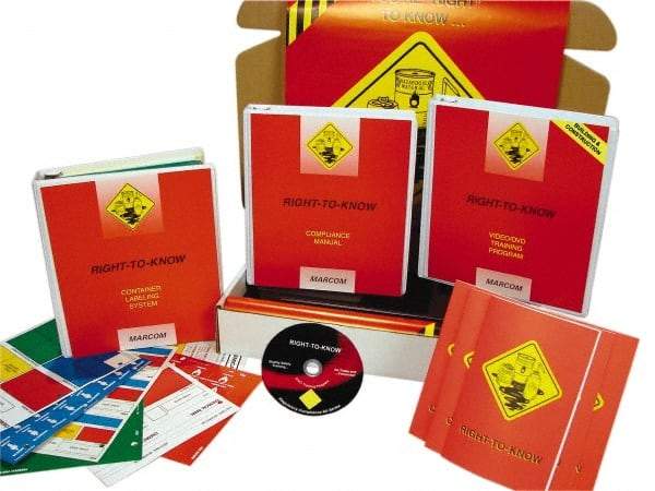 Marcom - Right to Know for Building and Construction Companies, Multimedia Training Kit - DVD, English - Eagle Tool & Supply