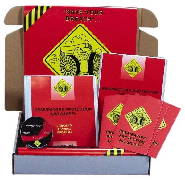 Marcom - Respiratory Protection and Safety, Multimedia Training Kit - DVD, English - Eagle Tool & Supply